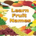 Learn english through urdu, fruits names in english with pictures