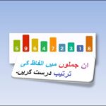 Learn Urdu for kids class 4, Jumlay ki tarteeb durast karain