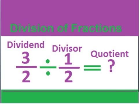 Learn basic Math in Urdu Grade 5 L 31, Dividing Fractions