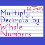 Learn basic Math in Urdu Grade 5 L 37, Multiplying Decimal by whole number