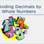 Learn basic Math in Urdu Grade 5 L 38, Dividing Decimals by whole numbers