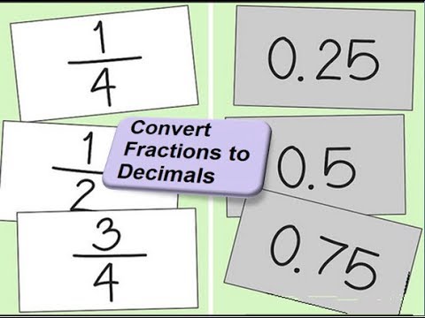 Learn basic Math in Urdu Grade 5 L 41, Converting fractions to decimal