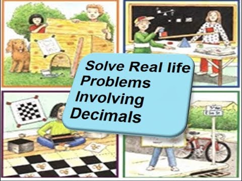 Learn basic Math in Urdu Grade 5 L 44, real life examples of decimals