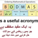 Learn basic Math in Urdu Grade 5 L 8, BODMAS rule