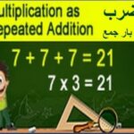 math class 3 L 20,  multiplication in Urdu