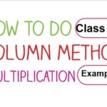 math class 3 L 30, multiplication column method in Urdu