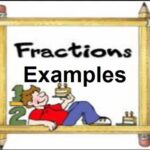 Learn basic concept of math in Urdu, Grade 3 L 41, Fractions examples