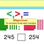 Math class 3 L 7, comparing 3 digit numbers in Urdu