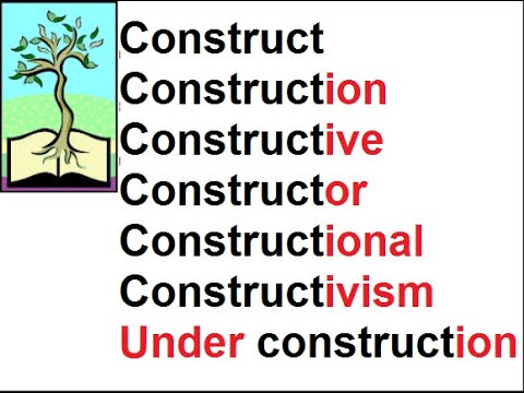 9th class English unit 11.7 Root word, construct