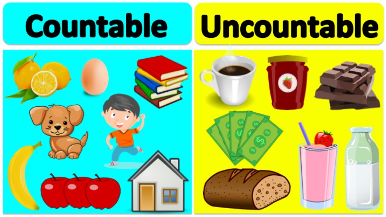 English class 4/Chapter 3/Journey of Chocolate/Countable and noncountable nouns