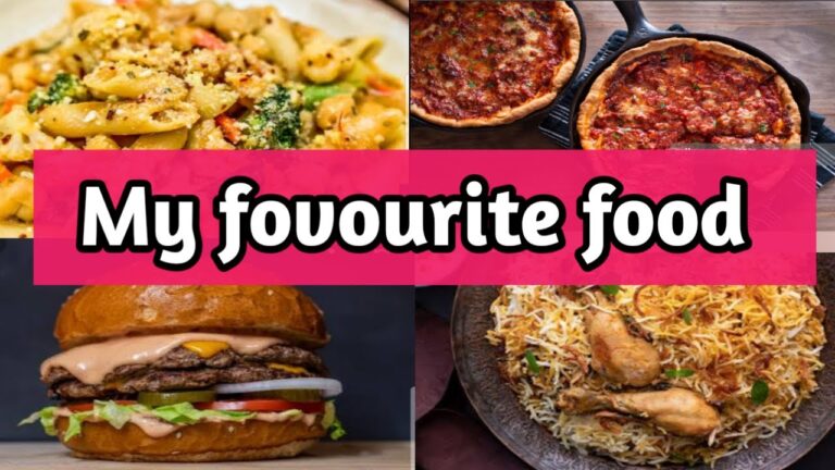 English class 4/Chapter 3/Journey of Chocolate/Essay My Favorite Food