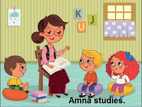 Preschool English,  Classroom rules for kids in Urdu