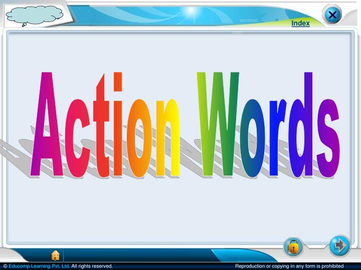 English class 4/Review exercise/Review Action verbs