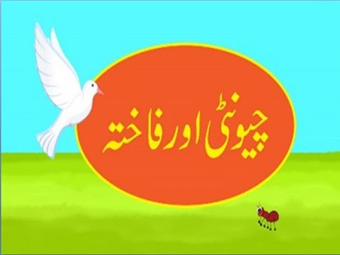 Aao Urdu seekhein, Grade 3 L 22, Urdu story Ant & Dove, چیونٹی اور فاختہ