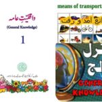 Urdu Maloomat e amma for kids L 16, Means of Transport ذرایؑع آمد و رفت جنرل نالج